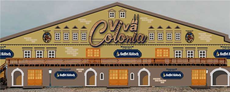 … wird die neue Festhalle am Kölner Südstadion. DS Marketing