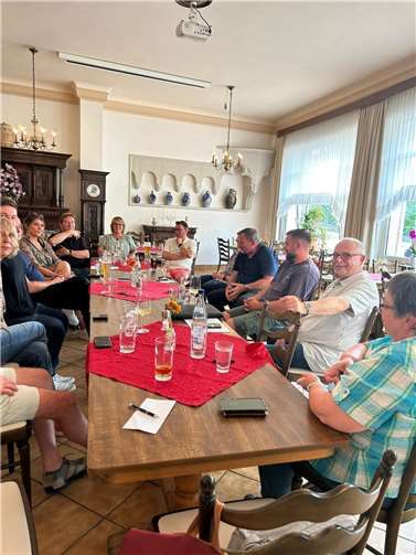 1. FWG Stammtisch im „Hotel zum Anker“. Foto: PS