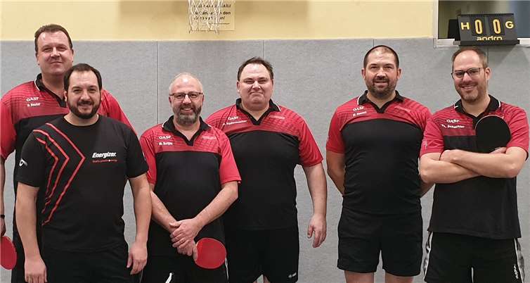 1. Herrenmannschaft der OASF, es fehlt: Martin Nisius.Foto: privat