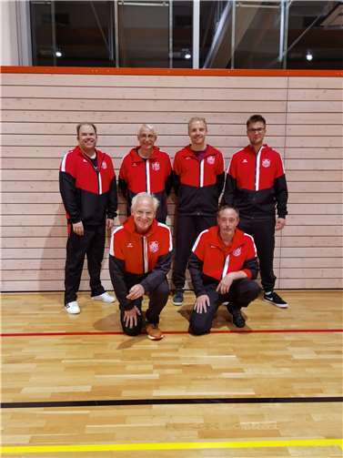 1. Mannschaft : Fabian Berens, Josef Berens, Matthias Meister, Dominik Schmitt, Hans-Peter Berens, Dirk Drengwitz.