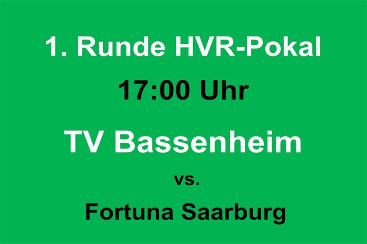 1. Runde HVR-Pokal TV Bassenheim
