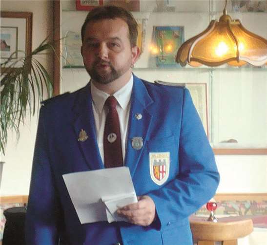 1. Vorsitzender Uwe Rasbach.  Privat