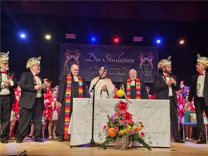 1. ökumenische Narrenmesse in Polch.