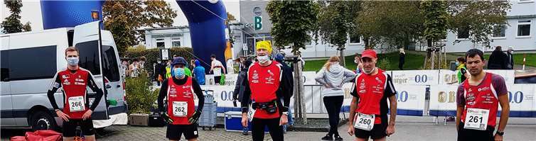 10 km – LG – Team in Föhren N.Olbermann-S.Johann-E.Kurtze-R.Gotto – M.Schmitt.Fotos: Privat