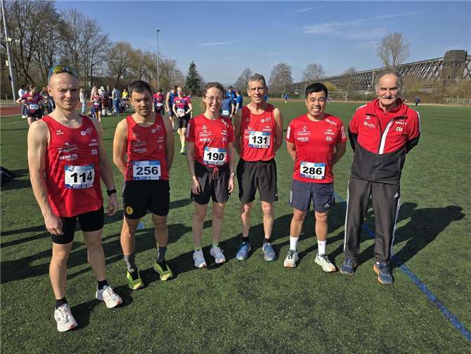 10 km und 5 km - Team beim ersten VL der Saison 2025 in Urmitz erfolgreich. Fotos: privat