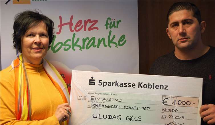 1000 Euro konnten als Spende übergeben werden.Foto: privat