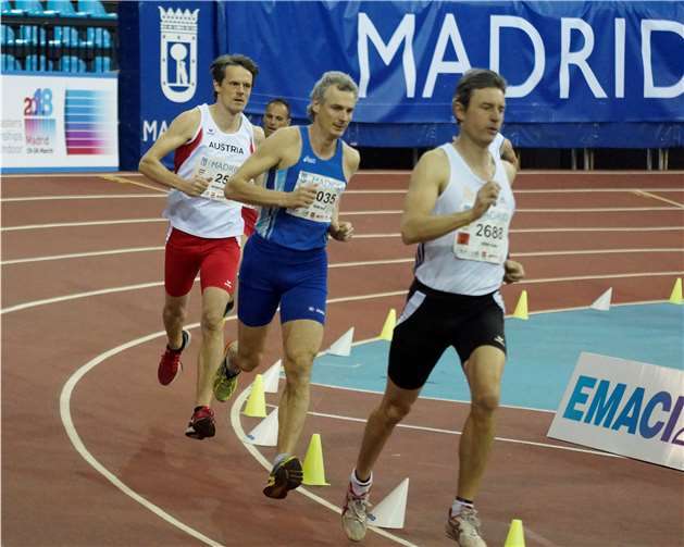 1000m Lauf - vorne mit Startnummer 2688 Stephan König.