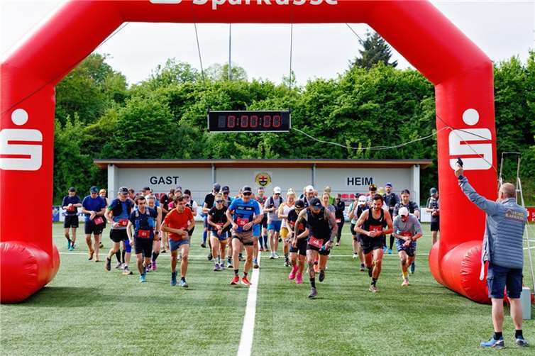 102 Läufer waren zum 6. StoneExperts TrailRun gemeldet. Foto: Markus Salzmann