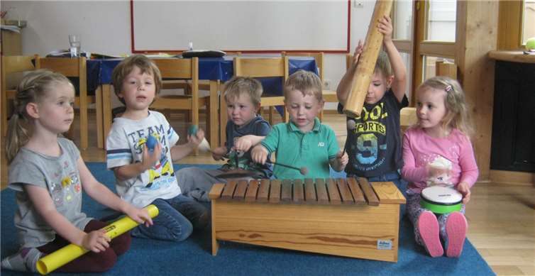 12 Kinder der Kita Chateau-Renault Mülheim-Kärlich nahmen am diesjährigen Musikprojekt teil. Foto: privat