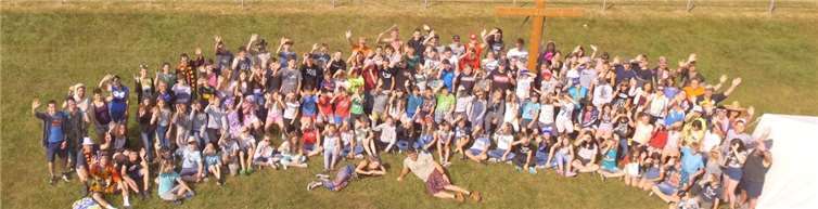 122 Kinder nahmen am Zeltlager 2019 der Pfarreiengemeinschaft Ahrbrück teil. Foto: privat