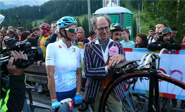 138 Kilometer ging es durch die Alpen. Foto: privat