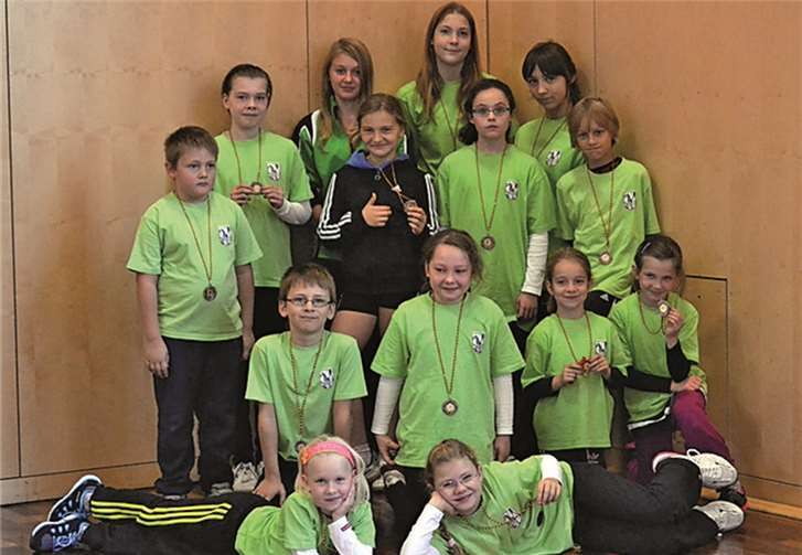 14 Kinder und Jugendliche des TV Weißenthurm nahmen am 22. Leinpfad-Volkslauf statt.  Privat