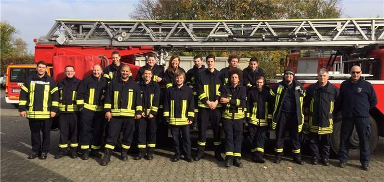 14 Mitglieder absolvierten die ersten beiden Module der Grundausbildung. privat