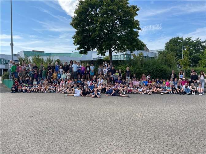 142 Kinder und ihre 32 Teamer erlebten zwei spannende und lehrreiche Wochen miteinander.  Foto: privat