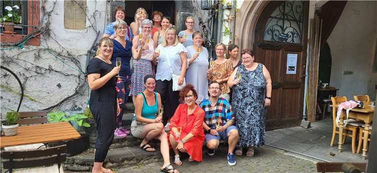 15 Mitarbeiterinnen und Mitarbeiter wurden geehrt. Foto: privat