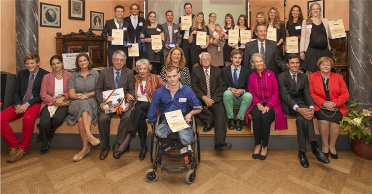 15 Preisträger konnten sich über die Unterstützung für ihre sozialen Projekte der Stiftung „Filippas Engel“ freuen. privat