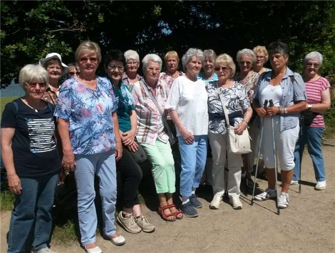 15 Turnerfrauen des TV 08 Heppingen nahmen das Angebot an.Foto: privat