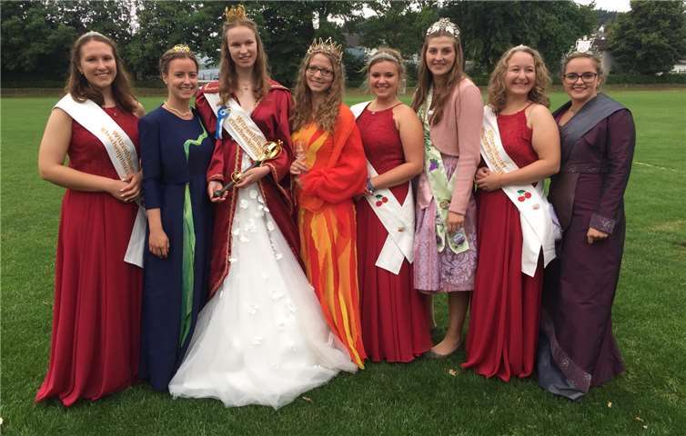 150 Majestäten vertraten in Witzenhausen ihre jeweiligen Orte.Foto: privat