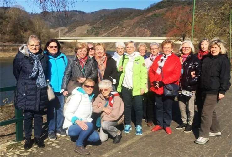 16 Mitglieder und Freunde des Vereins fuhren mit nach Sankt Aldegund. Foto: privat