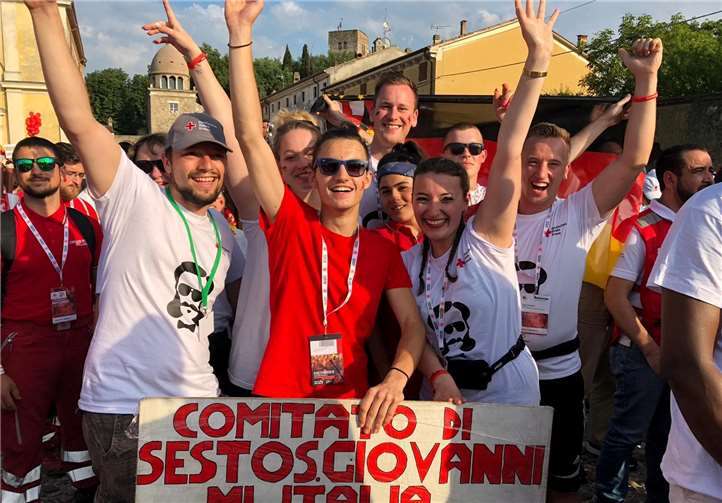 160 Jahre Rotes Kreuz war auch ein Anlass zur Freude.