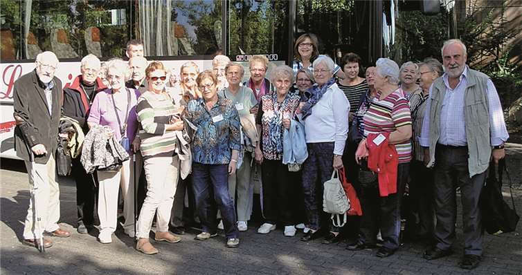 17 Senioren von der Karthause genossen drei tolle Tage in Gemeinschaft.privat