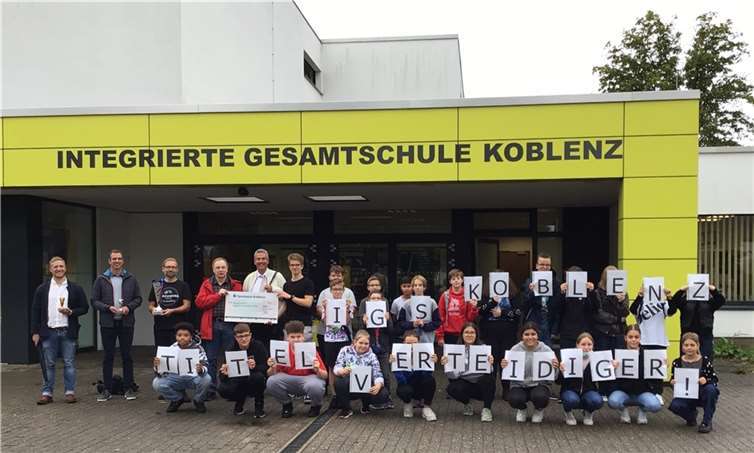 17.331 Kilometer erradelte die Schulgemeinschaft der Integrierten Gesamtschule Koblenz während der dreiwöchigen Aktion Stadtradeln. Quelle: Stadt Koblenz