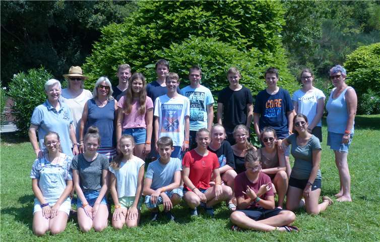 18 Jugendliche nahmen an der Schulung in Kroatien teil. Foto: Evangelische Jugendzentrale