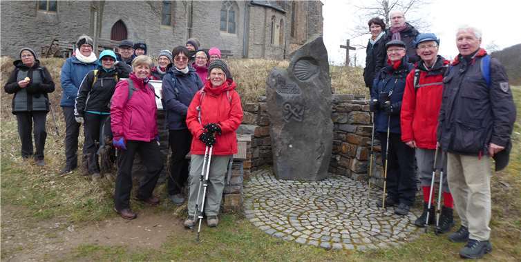 18 Wanderfreunde konnte Wanderführer Wilfried Arenz vom Eifelverein Sinzig um sich scharen. Privat