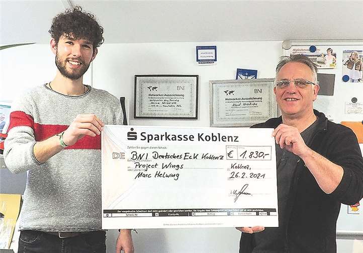 1.830 Euro wurden gespendet.Foto: privat