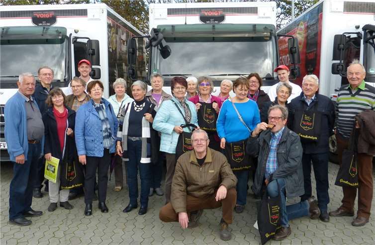 19 Teilnehmer der Senioren-Union Swisttal haben die Bäckerei Voigt besichtigt. Foto: privat