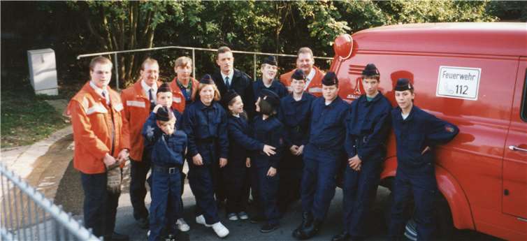 1994 wurde die Jugendfeuerwehr Oberwinter gegründet. Fotos: AB