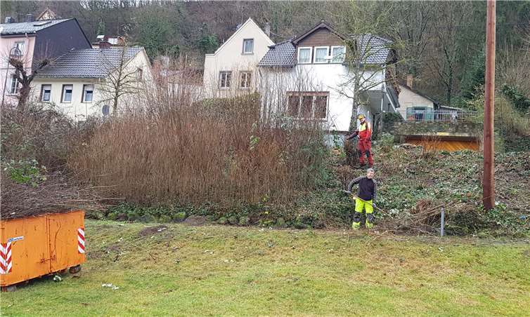 1Die Stadtgärtner im Einsatz. Fotos: Stadt Bendorf am Rhein