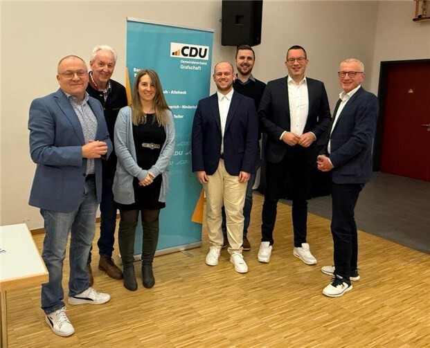 1.Vorstand der CDU-Grafschaft mit Landtagskandidat Guido Orthen. Foto: G. Wahisi