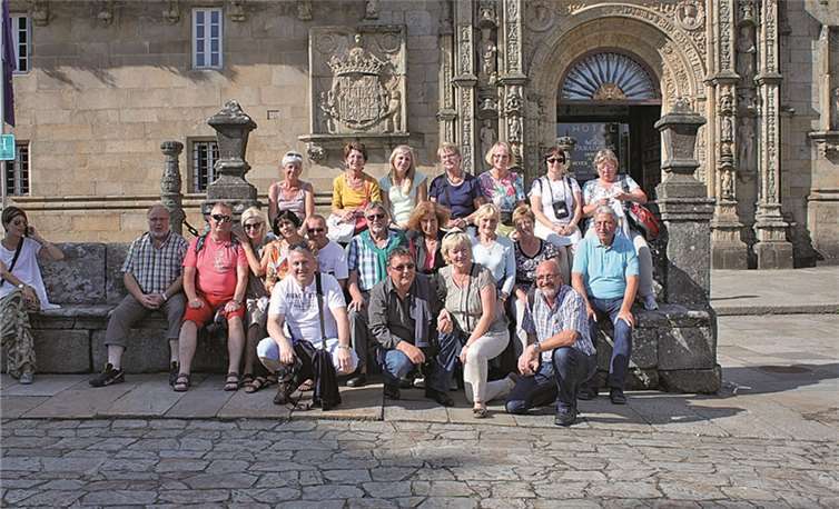 20 Pilgerinnen und Pilger aus dem Kreis Ahrweiler und Polen legten die letzten 100 Kilometer auf dem Jakobsweg zurück. privat