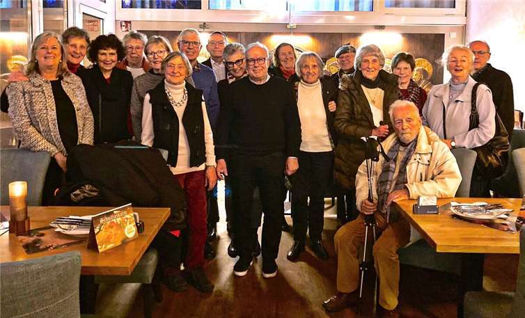 20 Teilnehmer/innen besuchten unter der Leitung von Heiner Wurm Düsseldorf und Hilden. Foto: privat