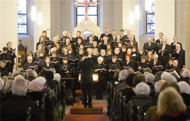 200 Besucher lauschten den Klängen der „Petite Messe Solonnelle“ in der Meckenheimer St. Johannes der Täufer Pfarrkirche. Privat