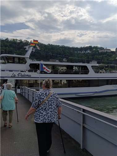200 Teilnehmer feierten bei der jährlichen AWO-Schifffahrt. Foto: privat