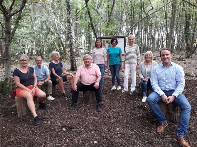 2021 entstand der Yogaweg auf der Mönchsheide