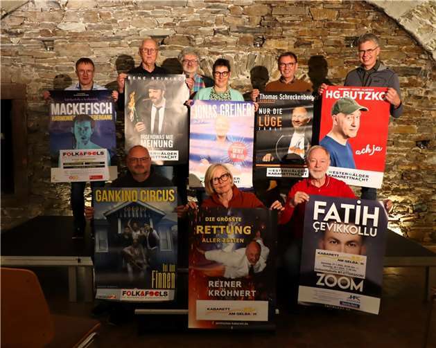 2026 soll der letzte Vorhang der Kleinkunstbühne „Mons Tabor“ in der Kreisstadt fallen - bis dahin wollen die Aktiven die erfolgreichen Formate auf hohem Niveau fortführen! Foto: KKB/Uli Schmidt