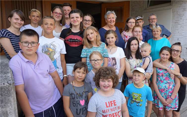 21 Kinder aus Weißrussland verbringen derzeit drei Wochen in Heimbach-Weis undUmgebung. Ihr Aufenthalt ist nicht nur Urlaub sondern dient der Stärkung des Immunsystems.Foto: FF