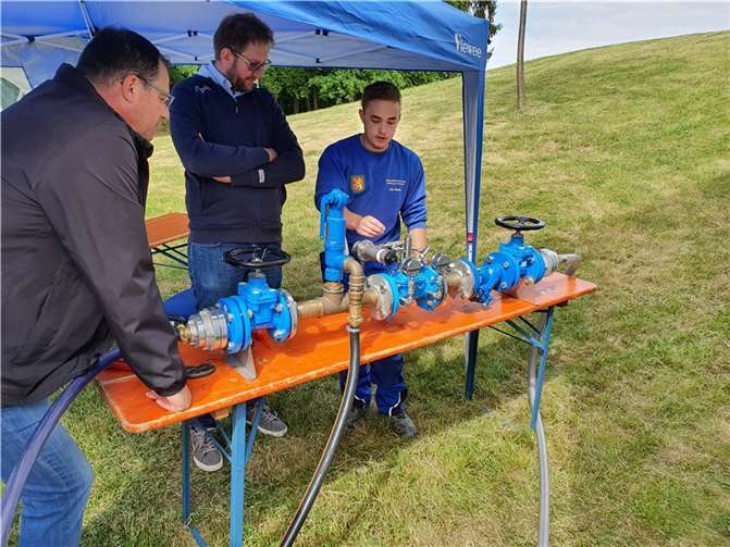 21 Prüflinge konnten begrüßt werden. Quelle: VG-Werke Puderbach