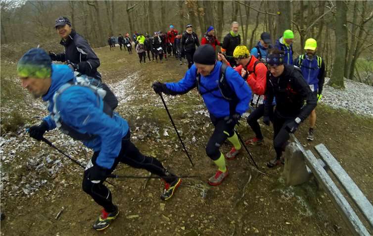 2.100 Höhenmeter mussten bezwungen werden.