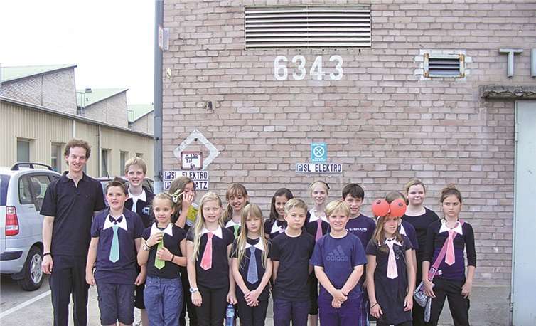 22 Schüler der Klasse 5 des Wilhelm Remy Gymnasiums traten in der Mainzer Phönixhalle auf.  Privat