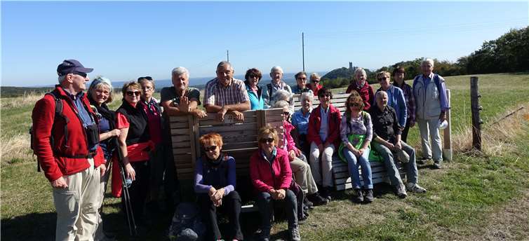 23 Wanderer erkundeten den Vier-Dörfer-Weg.Foto: privat