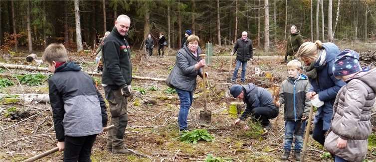 25 Eichen, aber auch Zedern, Esskastanien, Lärchen, Weißtanne und Schwarznuss wurden zum Auftakt des Projekts „Westerwald-Kinder“ am Fuß des Köppels in Höhr-Grenzhausen gepflanzt. Der Kinderschutzbund will gemeinsam mit Spendern, Sponsoren und Partnern dafür sorgen, dass auch unsere Kinder und Enkel einen gesunden Wald haben. Es soll ein Bürgernetzwerk entstehen, das die allgemeine Betroffenheit über 100.000-fachen Baumverlust in Engagement für den Wald verwandelt.Quellen: Kinderschutzbund Westerwald, Ortsverband Höhr-Grenzhausen
