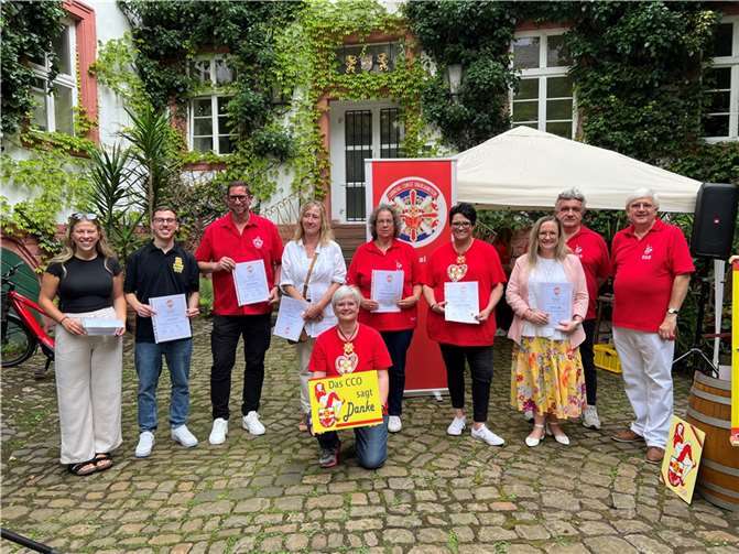 25 Jahre Mitglied im CCO. Foto: Laura Fuß