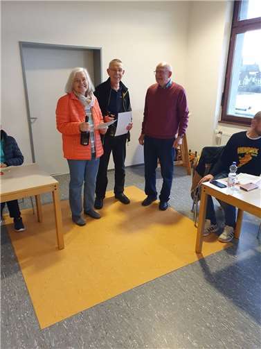 25 Jahre dabei – der 2. Vorsitzender Peter Portugall und seine Ehefrau Marlene.