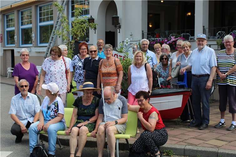 25 Mitglieder und Gäste des VdK Vorstands Engers begaben sich kürzlich auf eine Tagesreise nach Assmannshausen und Rüdesheim.  Foto:VdK-Ortsverein Engers
