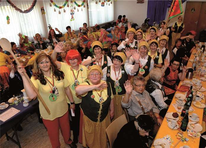 Die Möhnen haben alles fest im Griff 