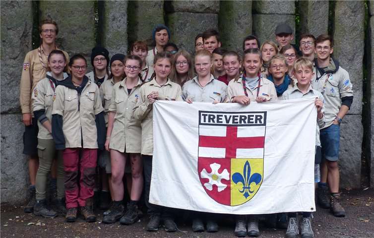 26 Pfadfinderinnen und Pfadfinder nahmen an der Sommerfahrt teil. Fotos: Dieblicher Pfadfinder e.V. Stamm Treverer